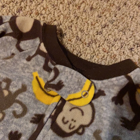 12 month Carter fleece pjs - Picture 3 of 3